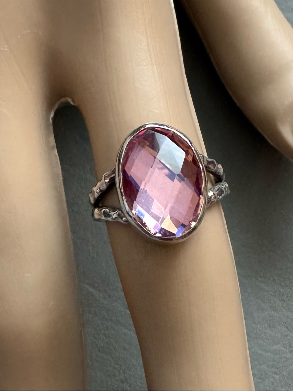 Lori Bonn Sterling Silver Doublet Ring - Picture 2 of 7